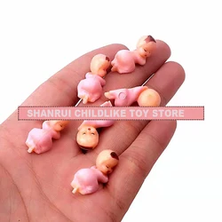 Mini fournitures en plastique pour bébé, 300 pièces/100 pièces/50 pièces, 1 pouce, fournitures colorées pour cadeaux pour bébé, jouets de bain, jeu de glaçons 