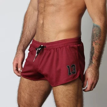

Summer New Mens Beach shorts Mens Fitness Bodybuilding Breathable Quick Drying Short Gyms Casual Joggers Men Shorts