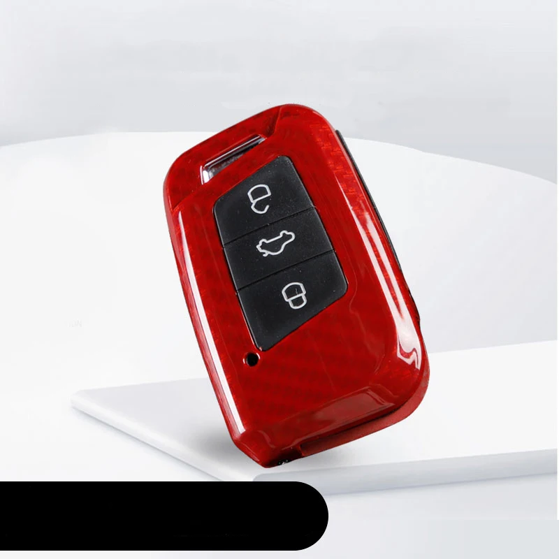 Чехол для ключей автомобиля, цинковый сплав, силикагель для VW Golf Bora Jetta POLO Passat Skoda octevia A5 Fabia seat Leon Golf-7 Tiguan-L B8 Gte