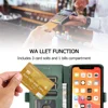 Leather Flip Wallet Case For iPhone 12 Mini 11 Pro XS MAX X XR 8 7 6s 6 Plus 5 5s SE 2022 Card Stand Slot Phone Cover Coque Etui ► Photo 2/6