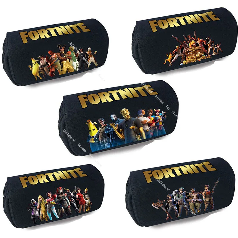 Оригинальный Fortnite игра Детская гелевая ручка сумка Творческий двухслойная