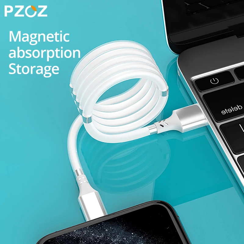 Usb кабель PZOZ магнитный для iphone 11 pro max Xs Xr X SE 2 8 7 6 plus 6s|Кабели мобильных телефонов| |