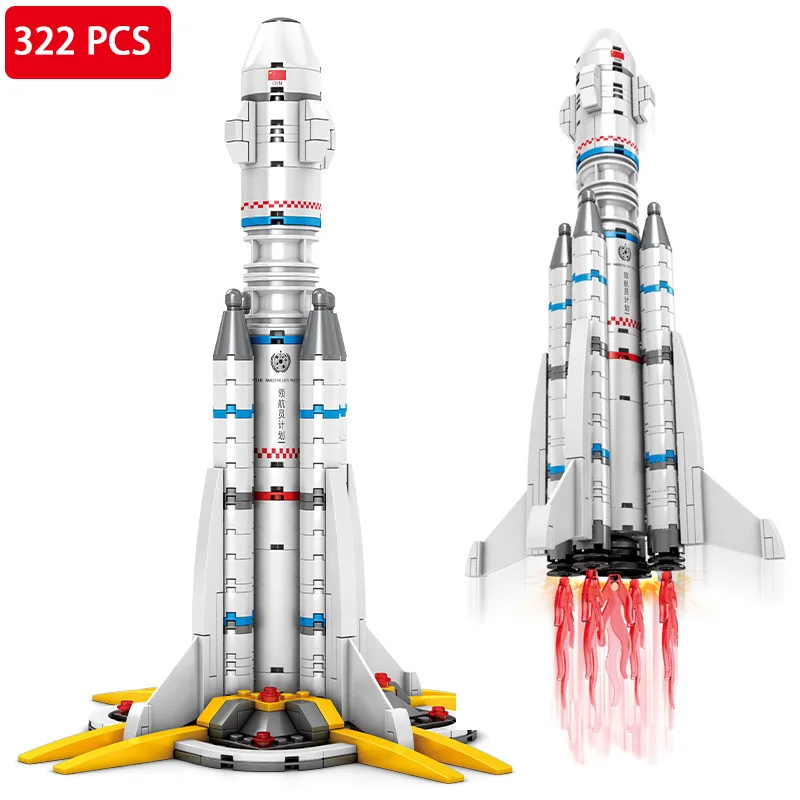 

Launch Shuttle Rocket Building Blocks Compatible Brand Blocks City Space astronaut Construction Bricks Blocks Toys For Children