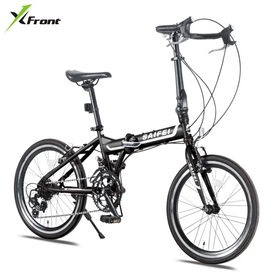 X-Front карбоновая стальная рама 20 дюймов колеса 14 скоростей складной велосипед Открытый Спорт рога бар Bicicleta BMX женский студенческий велосипед