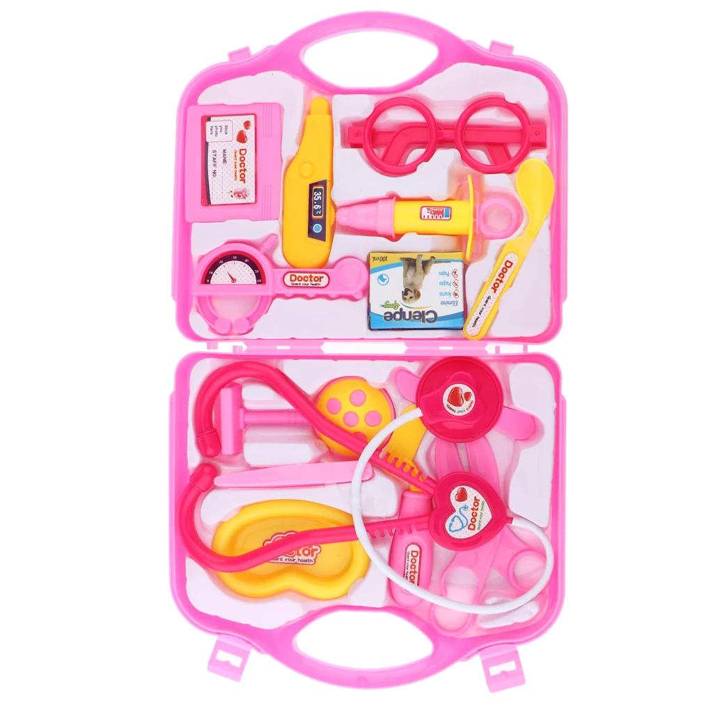 Kids Doctor Pretend Play  Kit Simulation Doctors Playset Nurse Toys