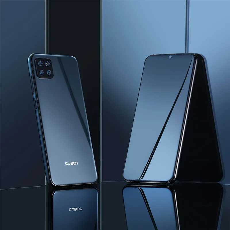 Мобильный телефон CUBOT X20 Pro, 6 ГБ+ 128 Гб, Android 9,0, смартфон с тройной камерой, 6,3 дюйма, FHD+ экран в виде капли воды, Helio P60, Face ID, 4000 мАч