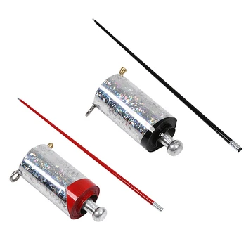 

2 Pcs 110Cm Metal Appearing Cane Cudgel Pocket Staff ic Tricks for Professional ician Stage Street ie Illusion Accessor
