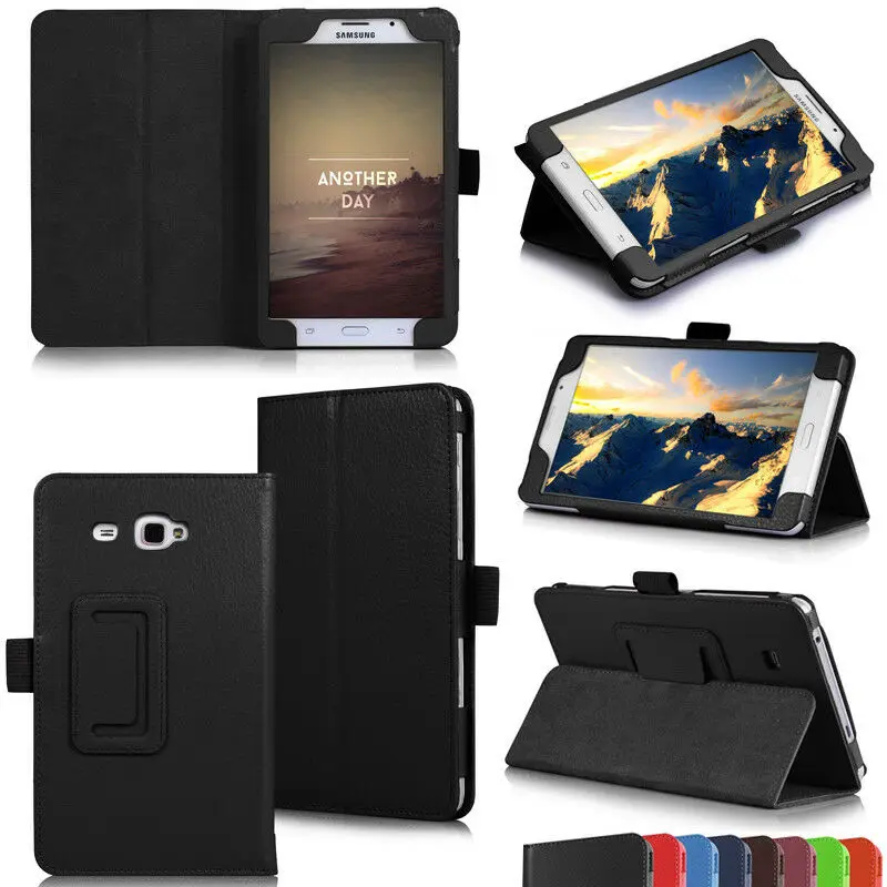 Stand Case Smart Magnetic Auto-Sleep PU Leather Cover for Samsung Galaxy Tab A A6 SM-T280 T285 7