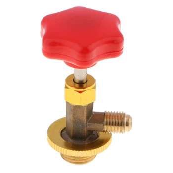 

1/2 SAE Auto Car AC Can Tap Valve Bottle Opener For R134a Gas Bottle Air Conditioning Accessories