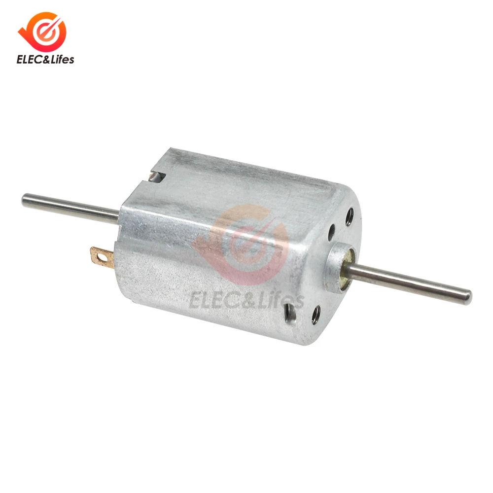 Details about   2PCS DC 6V-12V 13300RPM High Speed Strong Magnetic Mini 130 Motor Hobby Toy Car 