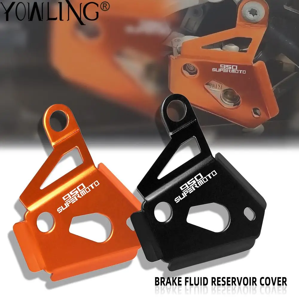 

Rear Brake Reservoir Pump Protector Master Cylinder Guard For 950 SUPERMOTO 2005 2006 2007 Heel Protective Cover Guard Right
