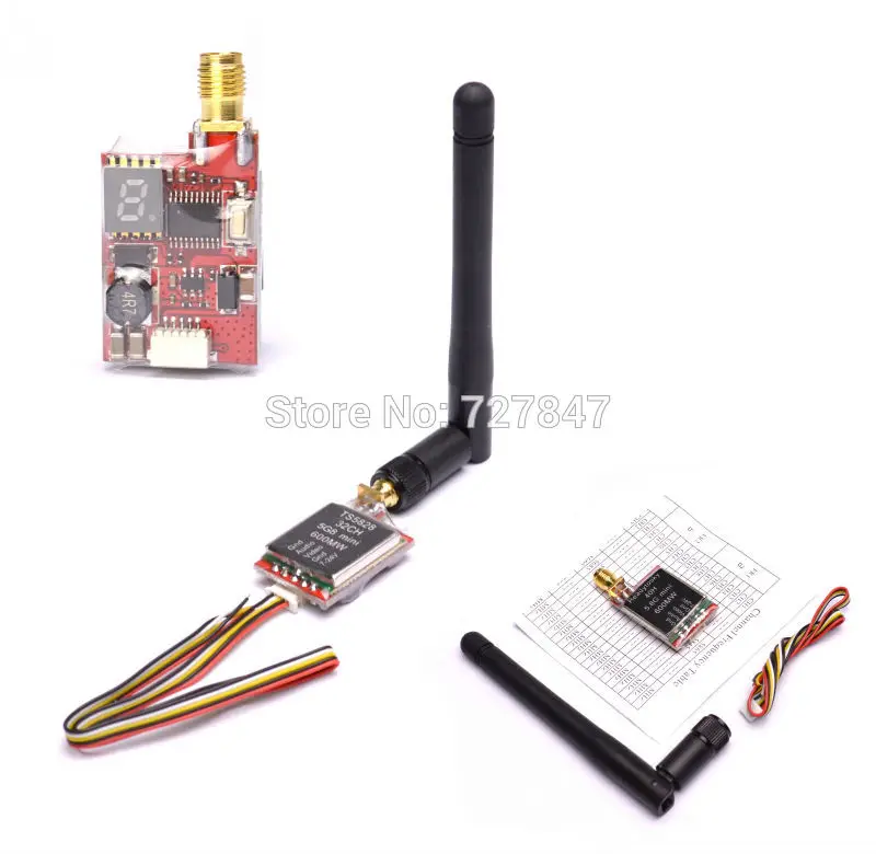 

ReadytoSky TS5828 / TS5828L Micro 5.8G 600mW 48CH Mini FPV Transmitter with Digital Display
