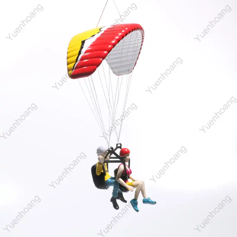 1pc手作りパラグライダー単一モデルクリエイティブパラシュート装飾品ミニぶら下げparapenteパラグライダー車のペンダントdiyの装飾部品 Parts Accessories Aliexpress