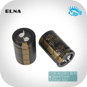 

2pcs Free shipping 8200uF 35V FOR AUDIO ELNA audio filter electrolytic capacitor generation 6800uF