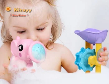 

Children's Play Water Beach Toys Baby Bathroom Swimming Pool Bath Parent-child Interactive Shower Water Toy Set
