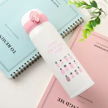 500 мл прыгающая крышка, вакуумная колба, Термокружка для путешествий, кофейная чашка из нержавеющей стали