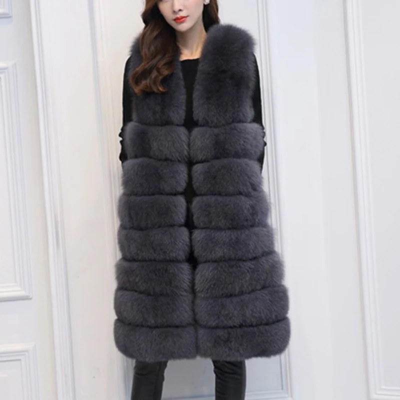 2020 women's winter jacket  real fur gilet fur vest 8 high quality natural fur fox fur vest  real fur gilet coats women new style women faux fur vest ladies plus size fur jacket female winter warm medium fox fur coat high quality fur vest