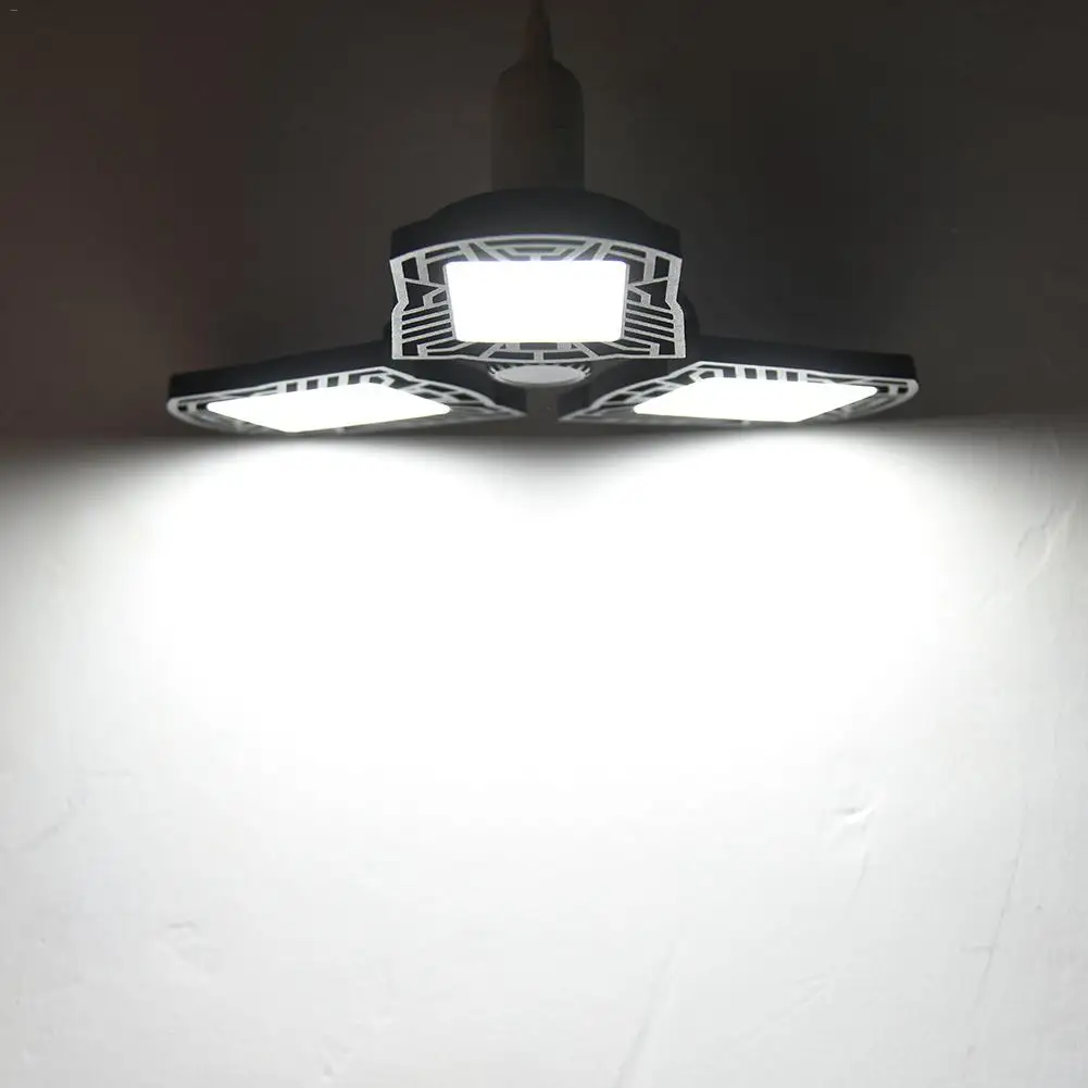 

Rader Garage Lamp Deform Industrial Lamp E27/E26 Led High Bay Light 100W Workshop Parking Warehouse Lamp garage light 85-265v