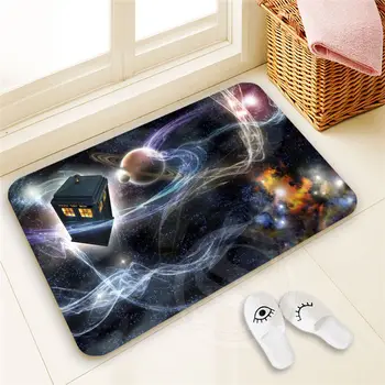

H-P290 Custom DOCTOR WHO #17 Doormat Home Decor 100% Polyester Pattern Door mat Floor Mat foot pad SQ00722-@H0290