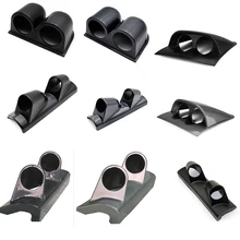 52 мм универсальная стойка с двумя отверстиями для автоматического модифицированного инструмента, автомобильный держатель датчика для 2-дюймового двойного отверстия 52 мм универсальная стойка с двумя отверстиями для автоматического модифицированного инструмента, автомобильный держатель датчика для 2-дюймового двойного отверстия