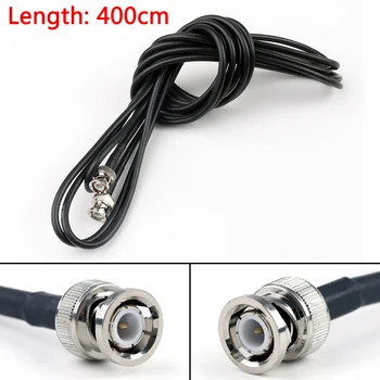 

Artudatech 20cm 50cm 200cm 400cm RG58 Cable BNC Male Plug To BNC Male Straight Crimp Coax Pigtail 8in 20in 6ft 10ft