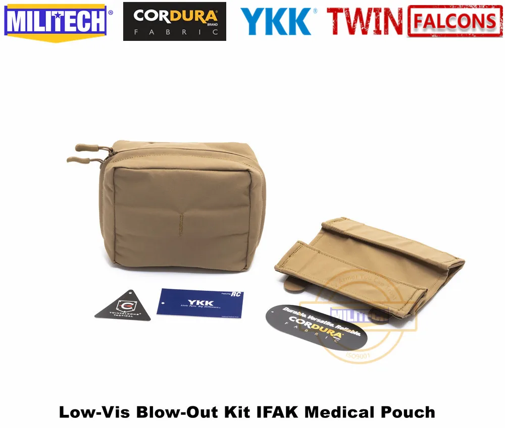 MILITECH twinfalcon TW 500D Delustered Cordura Molle с низким обдувом набор для выдува медицинское