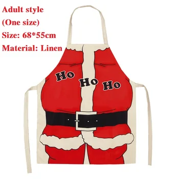 

Christmas Decoration Adult Child Apron Christmas Decorations for Home 2020 Xmas Kitchen Accessories Kerst Navidad New Year 2021