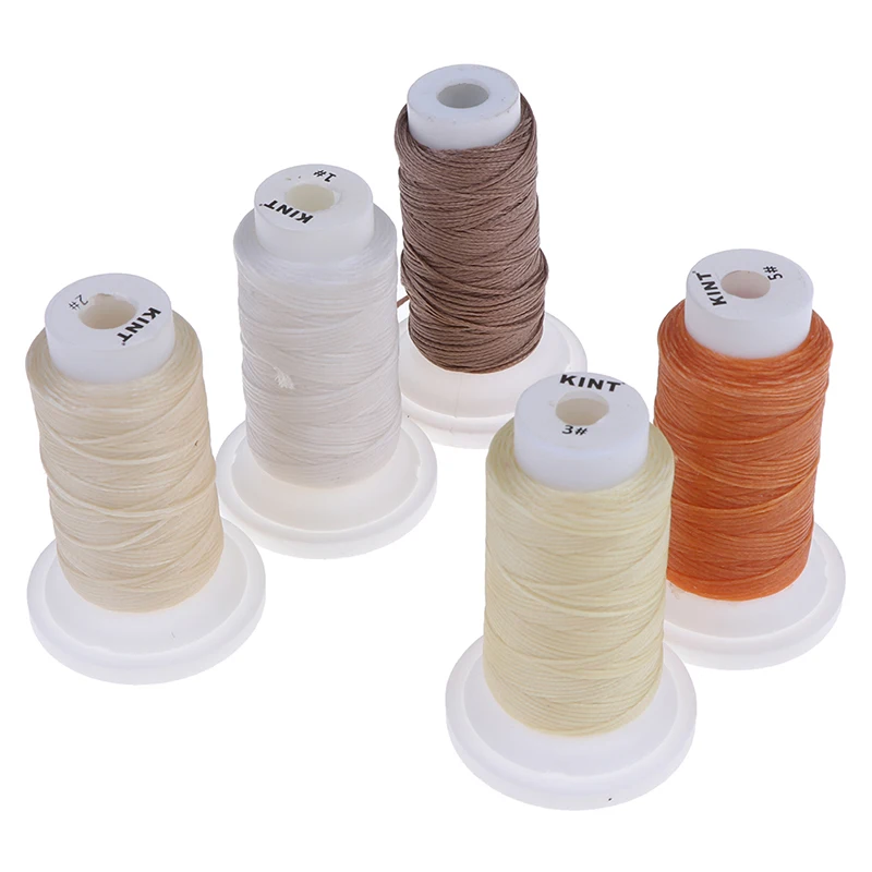 1PC 50M 150D 1mm Leather Sewing Waxed Thread Wax String Craft Stitching Cord New 