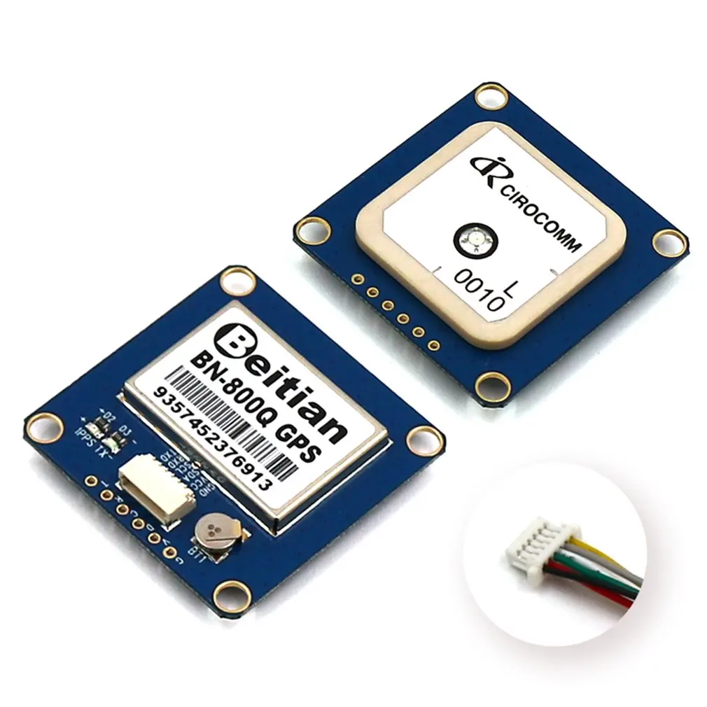 PIX4 UAV GNSS двухрежимный GPS-модуль APM управление полетом фиксированное отверстие QMC5883