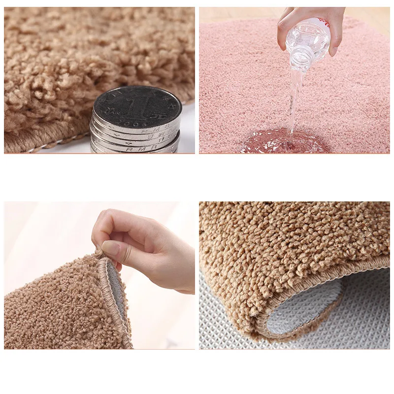 New Bathroom products, absorbent bathroom, non-slip mat, cake velvet, door mat, household carpet