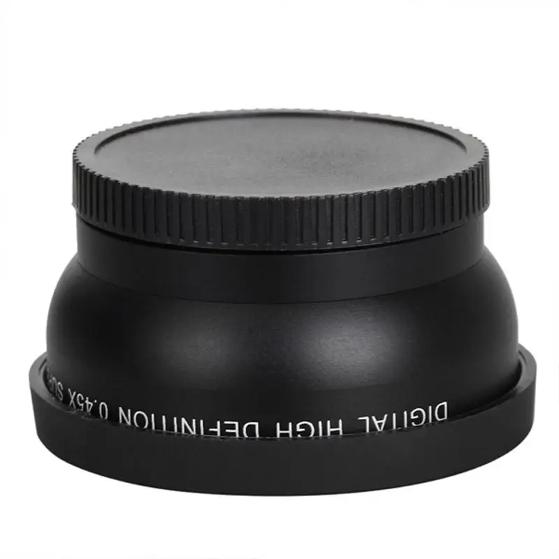 58MM 0.45x Wide Angle Lens + Macro Lens for Canon EOS 350D/ 400D/ 450D/ 500D/ 1000D/ 550D/ 600D/ 1100D Nikon wide angle conversion lens