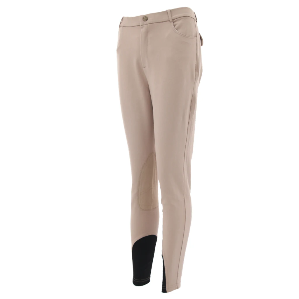 Mens Womens Horse Riding Jodhpurs Full Seat Knee Patch Riding Breeches Pants