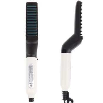 

Multifunctional Hair Comb Brush Beard Straightener Hair Straighten Electric Beard Straightening Comb Quick Hair Styler For Men