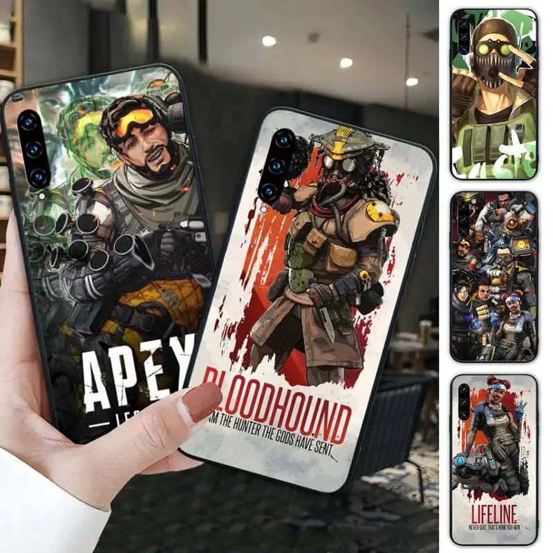

Apex Legends Game Black Silicone Cover Case For Huawei Honor 7A 8s 8x 9X 9 10 20s 20 Lite V 30 PRO PLAY Funda