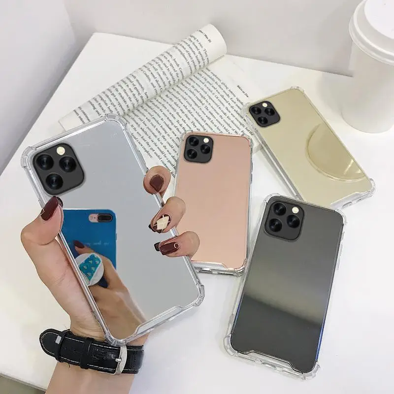 Мягкий силиконовый чехол KISSCASE для iPhone 11 Pro XR X XS MAX 7 8 зеркальные чехлы из ТПУ 6 6S Plus