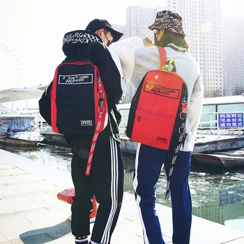 

Travel Backpack Shoulder-Bags Schoolbag Grey Black Girls Casual Women Feminina