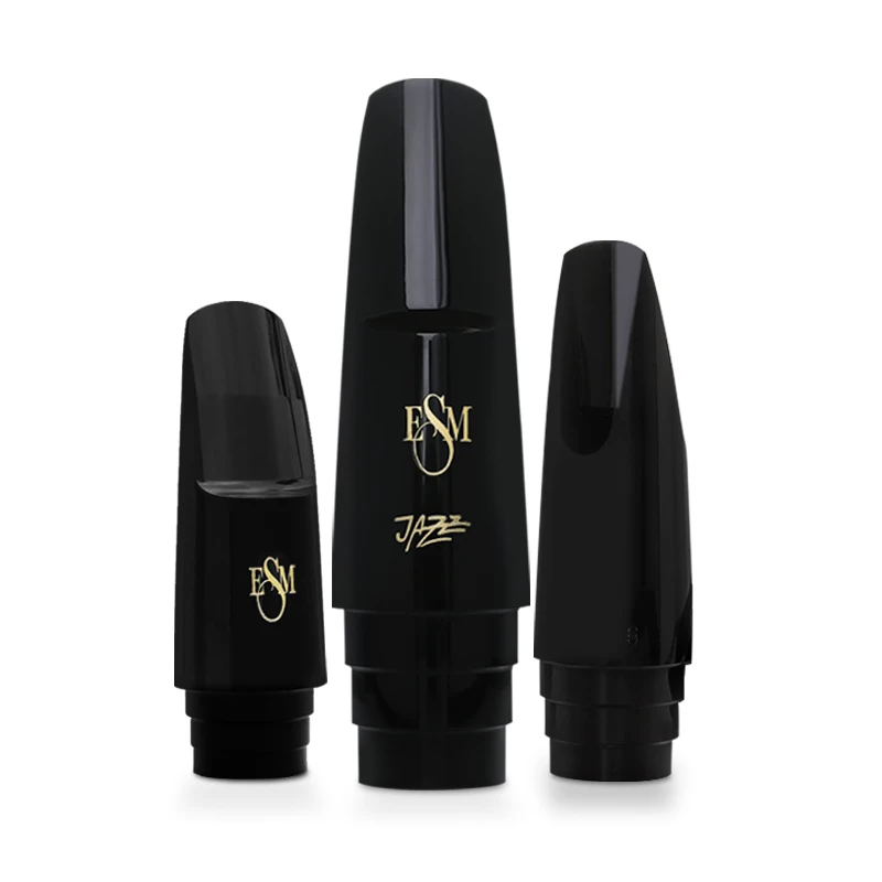 German ESM original Eb alto sax and Bb soprano tenor Hard Rubber JAZZ