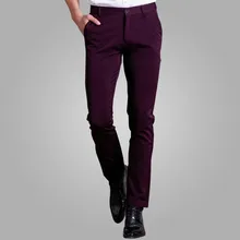 Новинка, высокое качество, мужской костюм Штаны Мужские полушерстяные fit костюм Штаны мужские деловые брюки для официального костюма