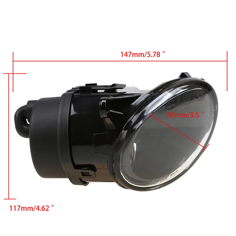 Прозрачные линзы POSSBAY Автомобильные противотуманные фары для Audi A6(C5) седан/Avant 2002