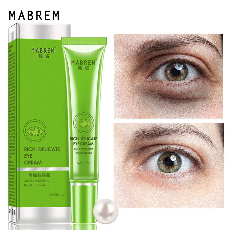 

MABREM Anti-Wrinkle Eye Cream Moisturizing Against Puffiness Fine Lines Whitening Remove Dark Circles Eye Bags Eye Skin Care