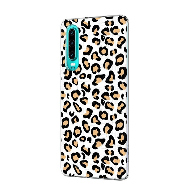 Чехол для мобильного телефона huawei P30 P20 P10 P9 P8 P Sart Z Lite Pro, жесткий чехол с леопардовым принтом, крутой корпус - Цвет: H8