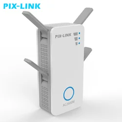 PIXLINK – répéteur Wi Fi sans fil 5 Ghz, 2600Mbps, 2.4 Ghz, longue portée, amplificateur de Signal 