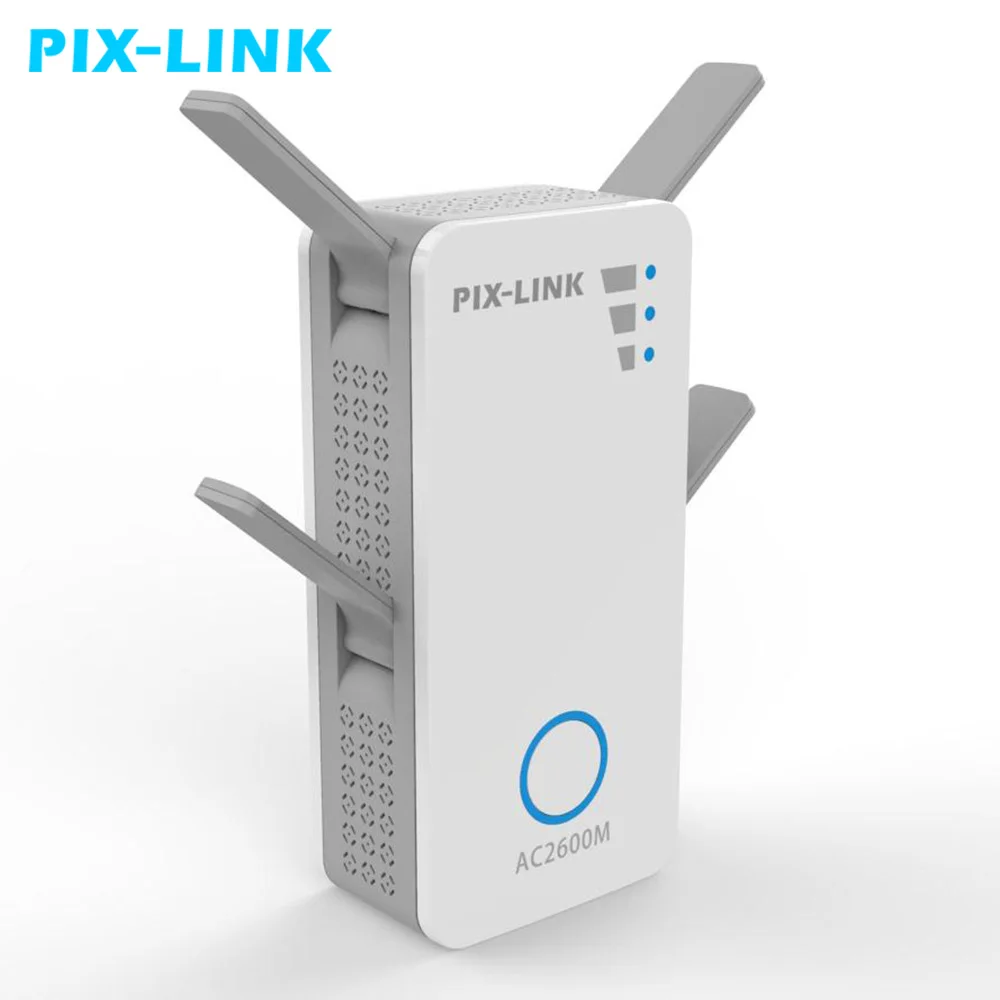 PIXLINK LV-AC10 2600Mbps Wireless-AC Dual Band Repeater/AP 4-Stream AC2600 MU-MIMO Gigabit Ethernet Port | Компьютеры и офис
