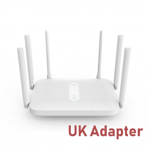 UK Plug Xiaomi Redmi маршрутизатор AC2100 2033 Мбит/с 2,4G 5,0 ГГц 128 Мб ОЗУ 2033 Мбит/с беспроводной маршрутизатор Repetidor Wifi Trabajar с Mijia APP - Цвет: UK Plug
