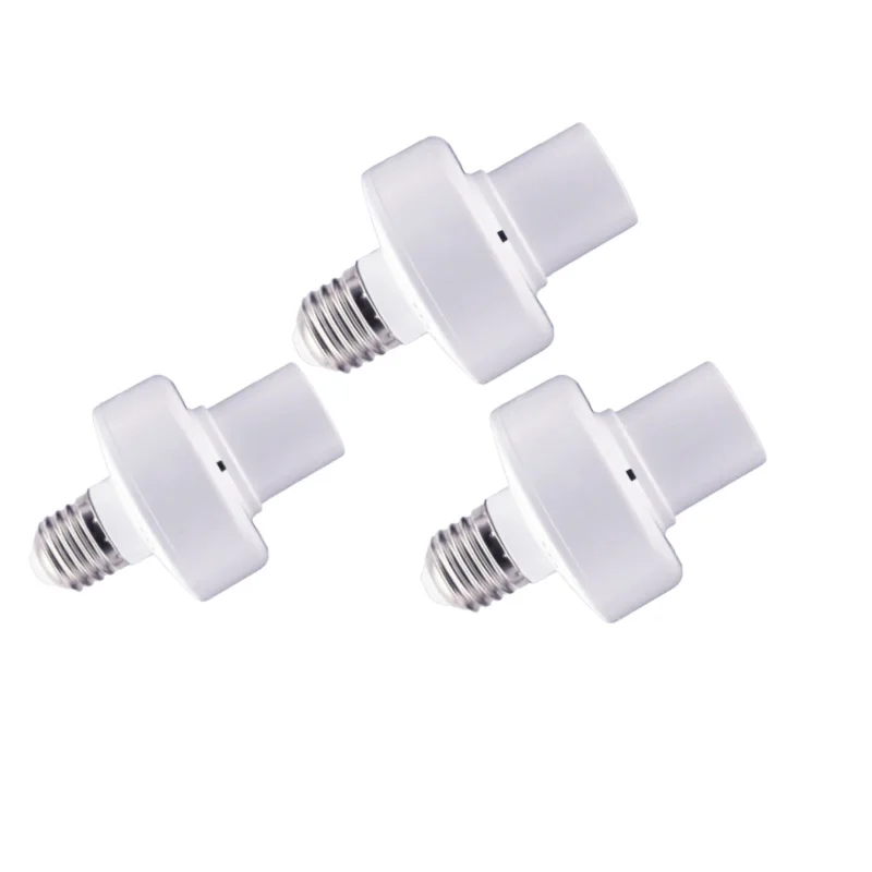 3 PCs WiFi умный светильник, адаптер, держатель лампы, база, AC Smart Life/Tuya, беспроводное Голосовое управление с Alexa Google Home E27 E26 85-265 в - Цвет: 3 PCs