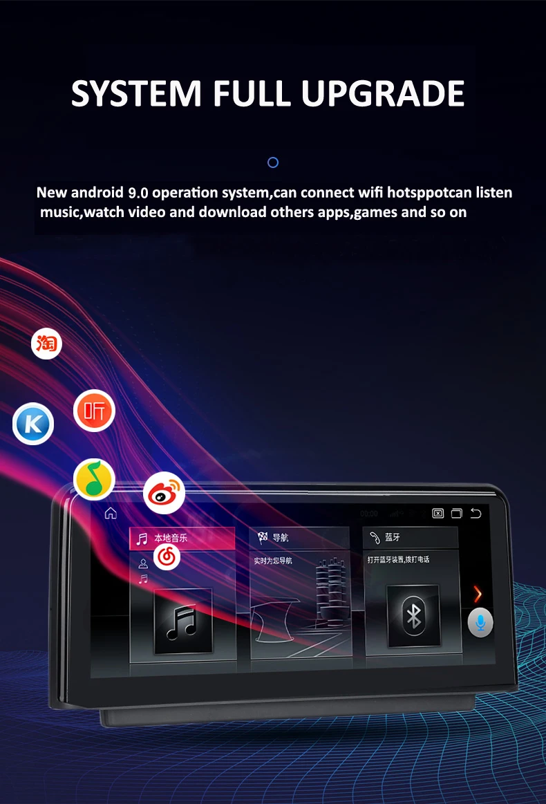 COIKA Blue Ray ips экран Android 9,0 Автомобильный gps Navi экран для BMW X3 E83 2003-2009 мультимедийный рекордер wifi Google 2+ 32 Гб ram AUX