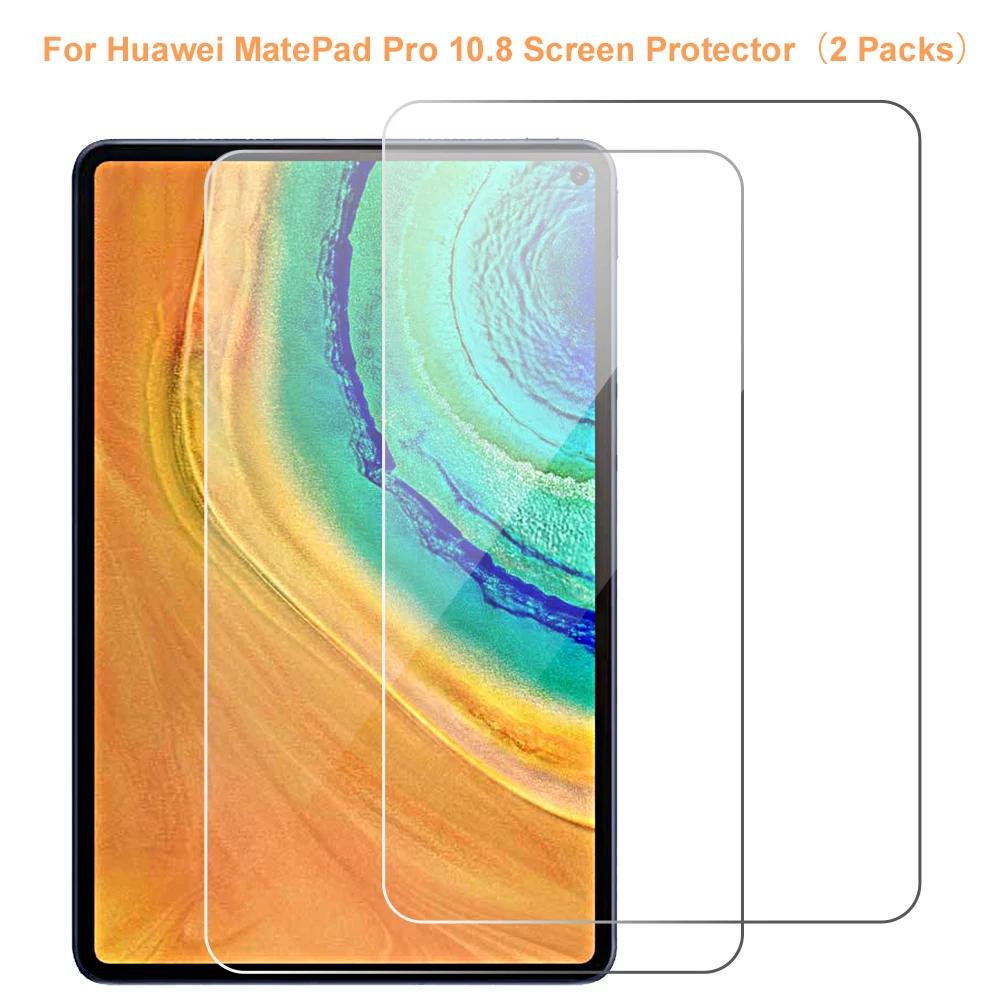 

2pcs Screen Protector For Huawei MatePad Pro MatePad Pro 5G 2020 / 10.8 inch 2019 Tablet Screen Protector Tempered Glass Film