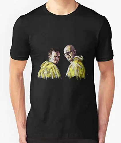 Облегающая футболка Walt Jesse из 100% хлопка черного или белого цвета для мужчин и