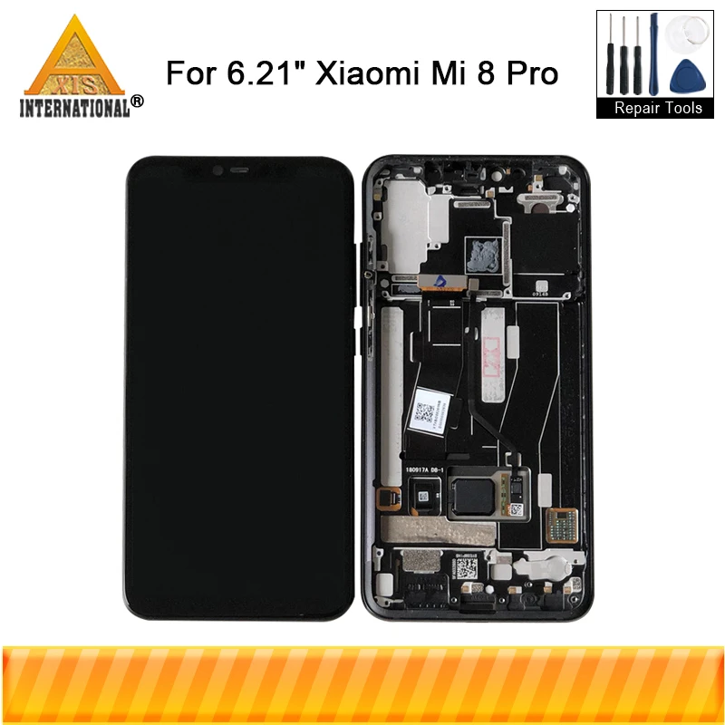 Оригинальный Amoled axisмеждународная ЖК-рамка 6 21 дюйма для Xiaomi Mi8 Pro внутренний экран