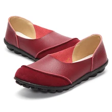 Женская прогулочная обувь из искусственной кожи; спортивная обувь на плоской подошве; дышащие кроссовки для женщин; слипоны